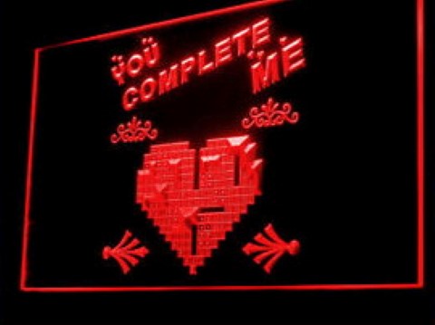 You Complete me LED Neon Sign